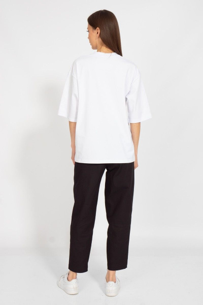 Круглогодичная длинная футболка с завышенной горловиной Kivviwear 4034.32 - фото 13