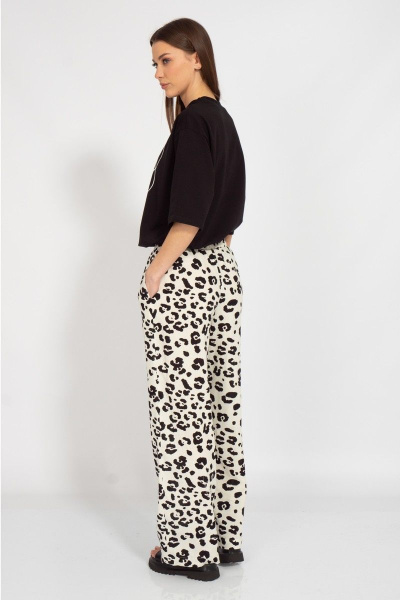 Круглогодичная длинная футболка с завышенной горловиной Kivviwear 4034.35 - фото 5