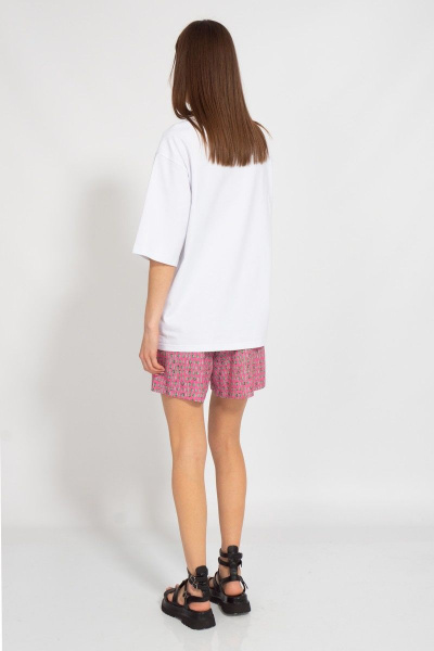 Круглогодичная длинная футболка с завышенной горловиной Kivviwear 4034.40 - фото 9