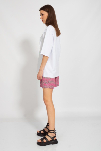 Круглогодичная длинная футболка с завышенной горловиной Kivviwear 4034.40 - фото 8