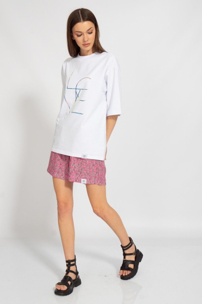 Круглогодичная длинная футболка с завышенной горловиной Kivviwear 4034.40 - фото 5