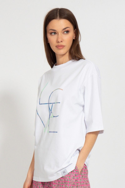 Круглогодичная длинная футболка с завышенной горловиной Kivviwear 4034.40 - фото 1