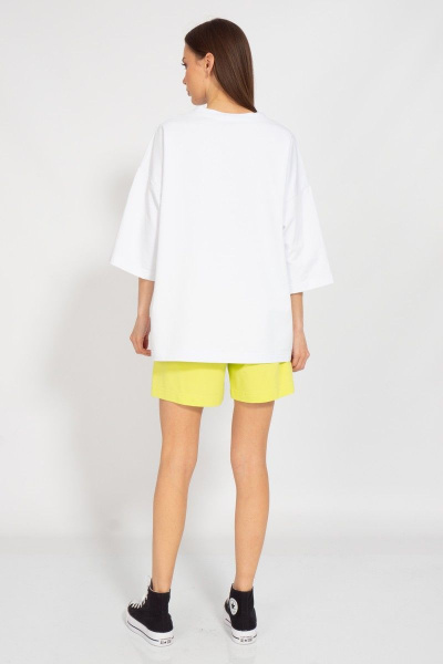 Круглогодичная длинная футболка с завышенной горловиной Kivviwear 4034.41 - фото 8