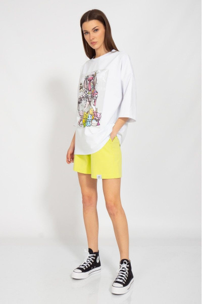 Круглогодичная длинная футболка с завышенной горловиной Kivviwear 4034.41 - фото 4