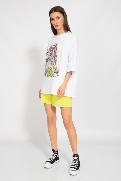 Круглогодичная длинная футболка с завышенной горловиной Kivviwear 4034.41 - фото 3