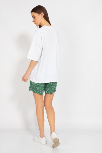 Футболка круглогодичная свободный крой из хлопкового трикотажа Kivviwear 4034.46 - фото 8