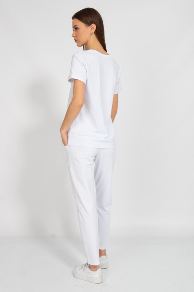 Майка на каждый день с V-образным вырезом из хлопка Kivviwear 40381.21 - фото 8