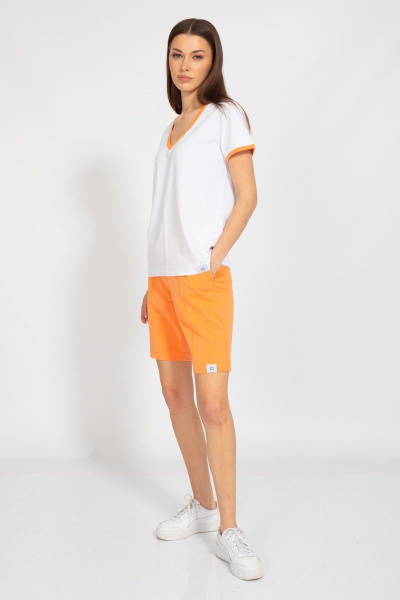 Майка спортивная с V-образным вырезом из хлопка Kivviwear 40381.24 - фото 7