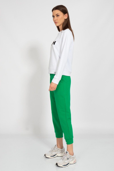 Свитшот укороченный с логотипом BALANCE из хлопка Kivviwear 4078.20 - фото 4