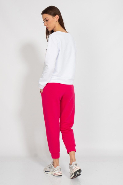 Свитшот укороченный с логотипом BALANCE из хлопка Kivviwear 4078.21 - фото 4