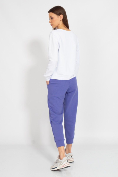 Круглогодичный белый свитшот с логотипом BALANCE Kivviwear 4078.23 - фото 8