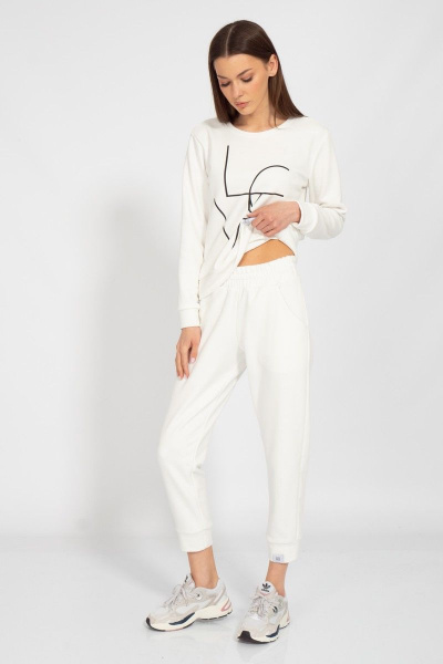 Костюм с укороченным свитшотом и брюками-джоггерами Kivviwear 40784079.22 - фото 5