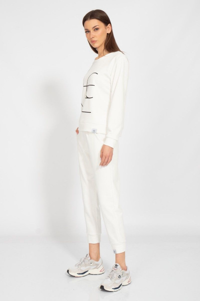 Костюм с укороченным свитшотом и брюками-джоггерами Kivviwear 40784079.22 - фото 4