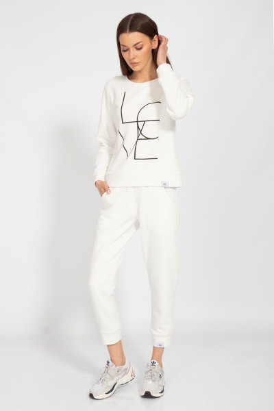 Костюм с укороченным свитшотом и брюками-джоггерами Kivviwear 40784079.22 - фото 3