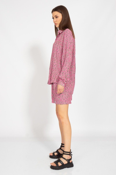 Рубашка и шорты из вискозы для летнего образа Kivviwear 40884089.07 - фото 8