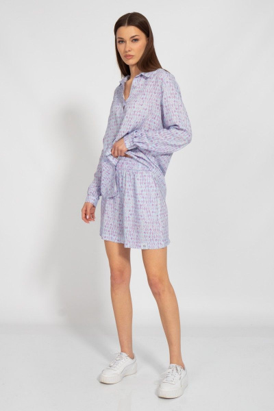 Легкий костюм Шорты и рубашка из вискозы Kivviwear 40884089.08 - фото 3