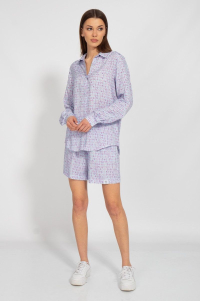 Легкий костюм Шорты и рубашка из вискозы Kivviwear 40884089.08 - фото 2