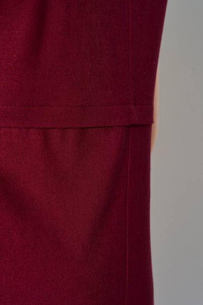 Платье IVA 928 винный - фото 7