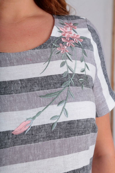 Платье Jurimex 2864 серый - фото 3