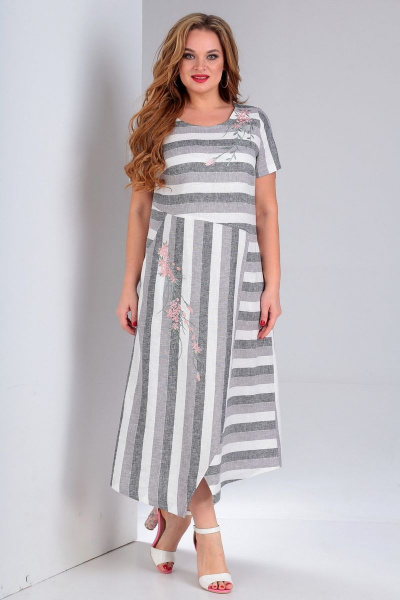 Платье Jurimex 2864 серый - фото 1