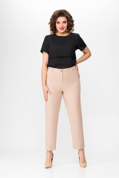Брюки Swallow 658 латте - фото 4
