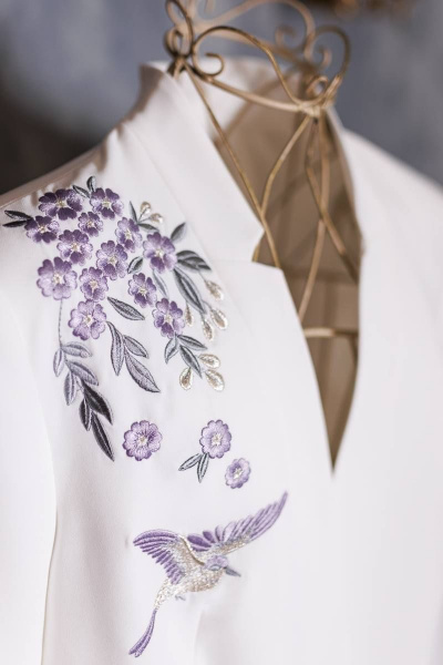 Блуза, брюки, жакет Urs 23-187-3 - фото 5