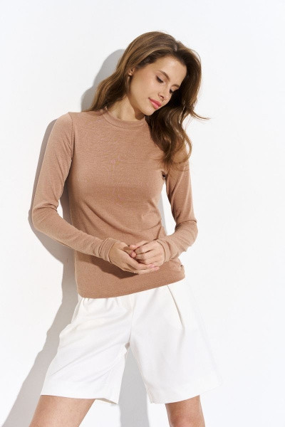 Джемпер Luitui R5032 карамельный - фото 2