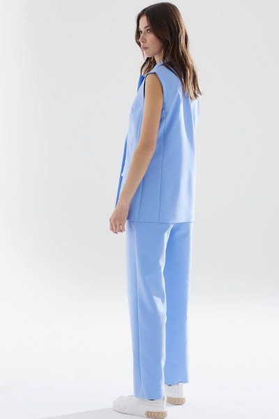 Комплект из брюк и жилета из хлопковой ткани Lyushe 3403 - фото 8