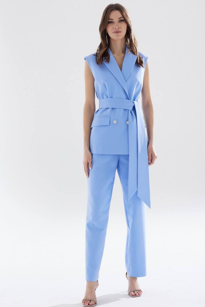 Комплект из брюк и жилета из хлопковой ткани Lyushe 3403 - фото 1