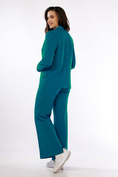 Брюки, жакет Vilena 876 волна - фото 7