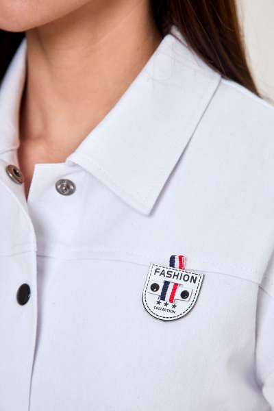 Жакет Anelli 961 белый - фото 3