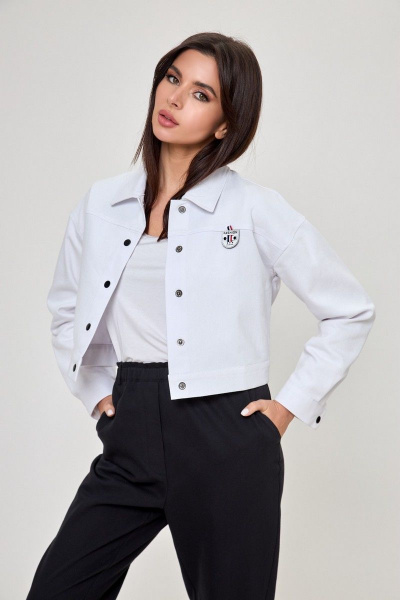 Жакет Anelli 961 белый - фото 1