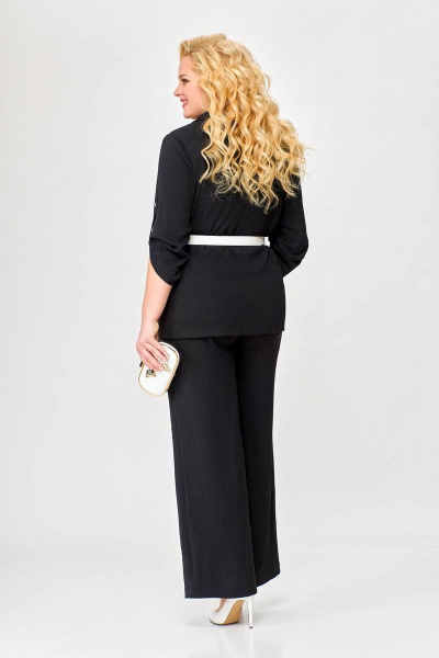 Брюки, жакет Swallow 657 черный - фото 5