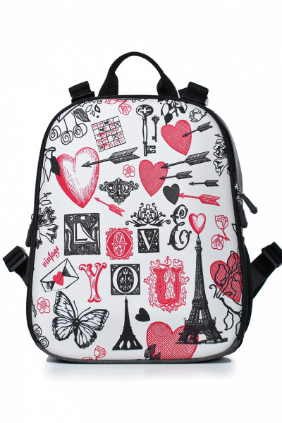 Рюкзак с формованной стенкой на два отделения Galanteya 1420.22с1321к45 черный - фото 2