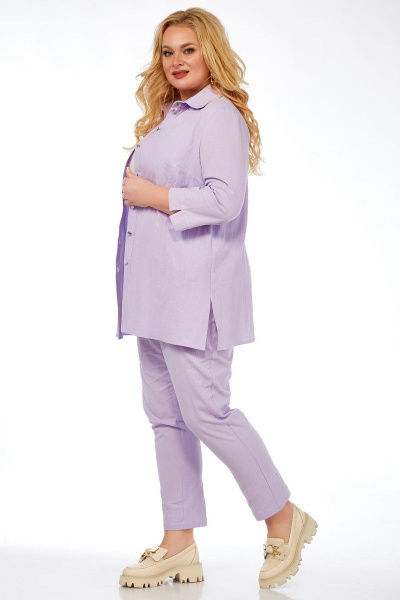 Полуприлегающие брюки из хлопка с поясом на резинке Belinga 4082 - фото 2