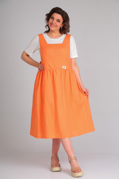 Блуза, сарафан Mubliz 043 оранжевый - фото 5