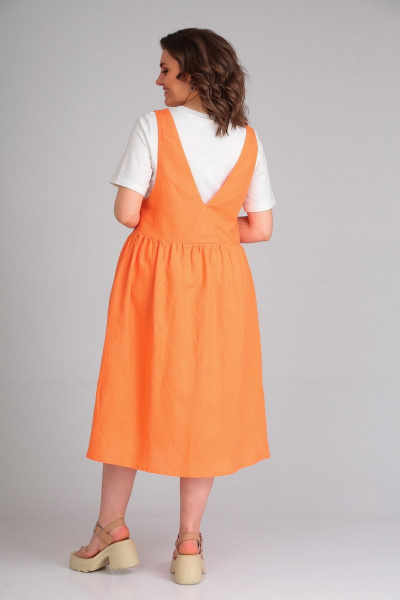 Блуза, сарафан Mubliz 043 оранжевый - фото 2