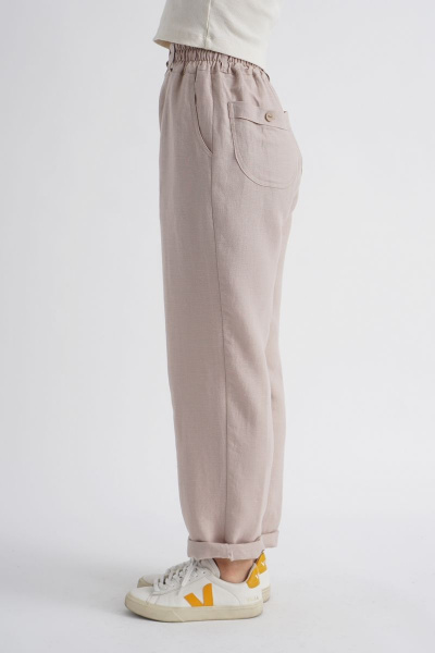 Брюки Mirolia 1155 бежевый - фото 7