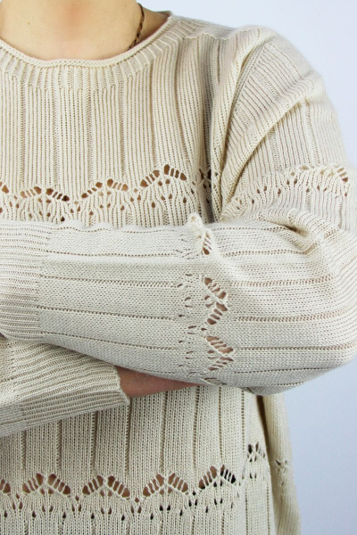 Джемпер реглан-пагон из трикотажа для демиса Полесье С1410-22 3С3010-Д43 158,164 фрез - фото 3