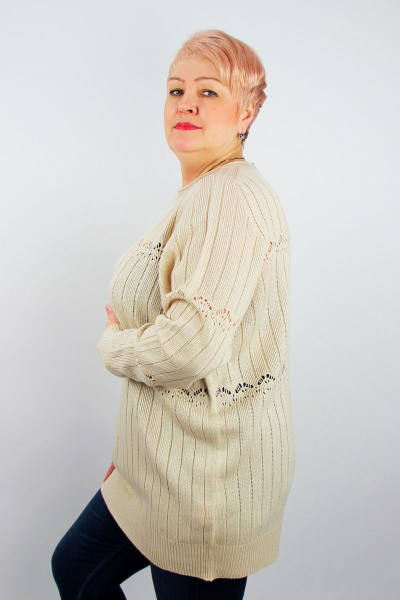 Джемпер реглан-пагон из трикотажа для демиса Полесье С1410-22 3С3010-Д43 158,164 фрез - фото 2