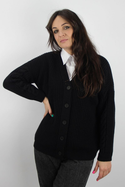 Жакет Полесье С2686-22 2С5083-Д43 170,176 глубокий_черный - фото 1