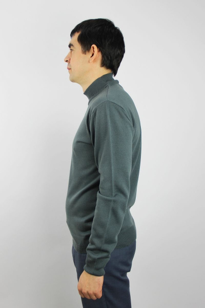 Демисезонный свитер из трикотажа с воротником-стойкой Полесье С3012-15 5С1749-Д43 182,188 мегаполис - фото 2