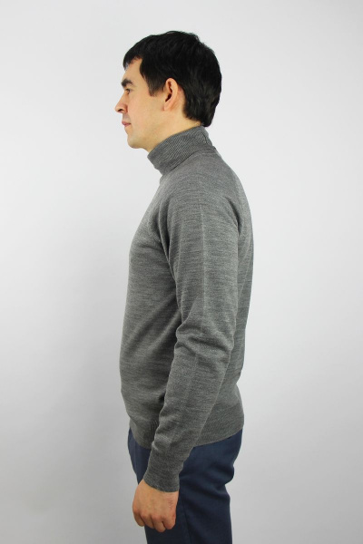 Мужской демисезонный свитер реглан с круглым вырезом Полесье С3070-17 7С1581-Д43 170,176 маренго - фото 2