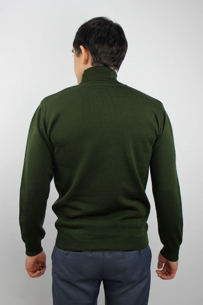 Свитер Полесье С3134-22 2С5128-Д43 170,176 т.оливковый - фото 3