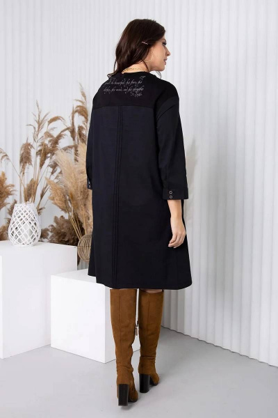 Платье Daloria 1471 черный - фото 2