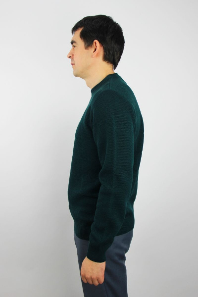 Джемпер из шерсти и трикотажа с круглым вырезом второго слоя Полесье С5199-22 3С3002-Д43 170,176 кедр - фото 2