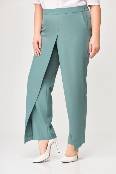 Брюки, жилет Swallow 646.3 пепельно-голубой - фото 14