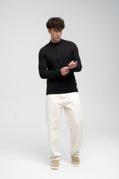 Джемпер Nadex 02-078611/228-23 черный - фото 6