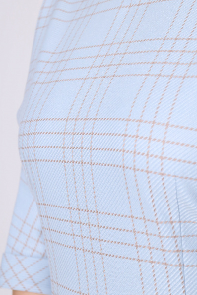 Платье Панда 111380w голубой - фото 3