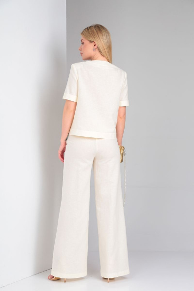 Брюки, жакет DOGGI 2886 ванильный - фото 3